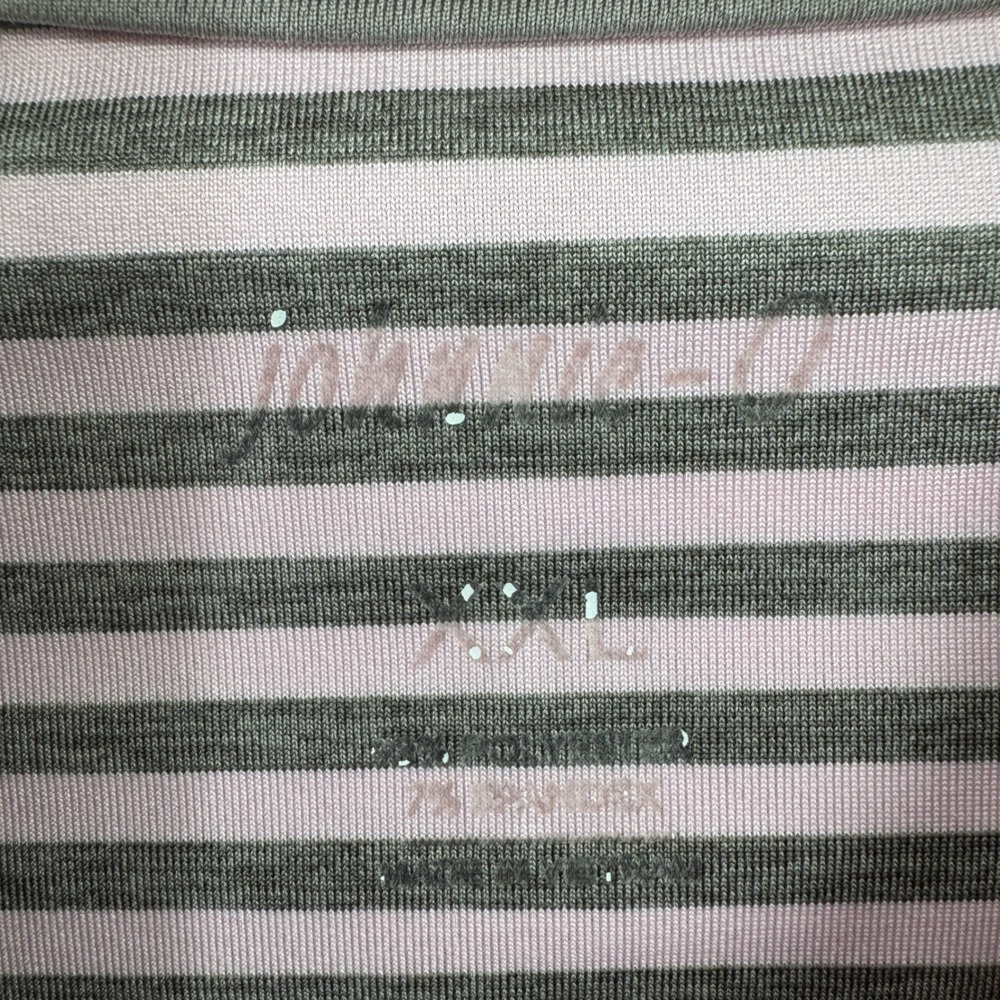 Johnnie-O Mens Polo Shirt  Mens 2XL Striped‎ Short Sleeve Casual Golf Athletic - Picture 4 of 8